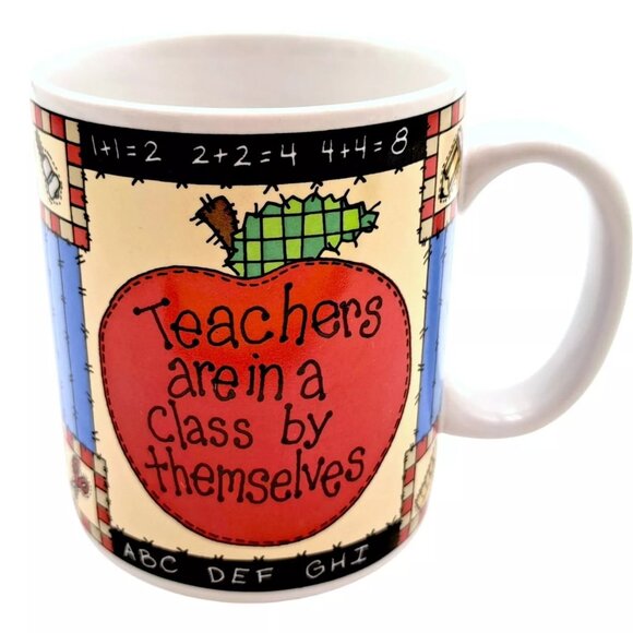 Teacher Appreciation Coffee Mug "Teachers are in a class by themselves." - Picture 3 of 5